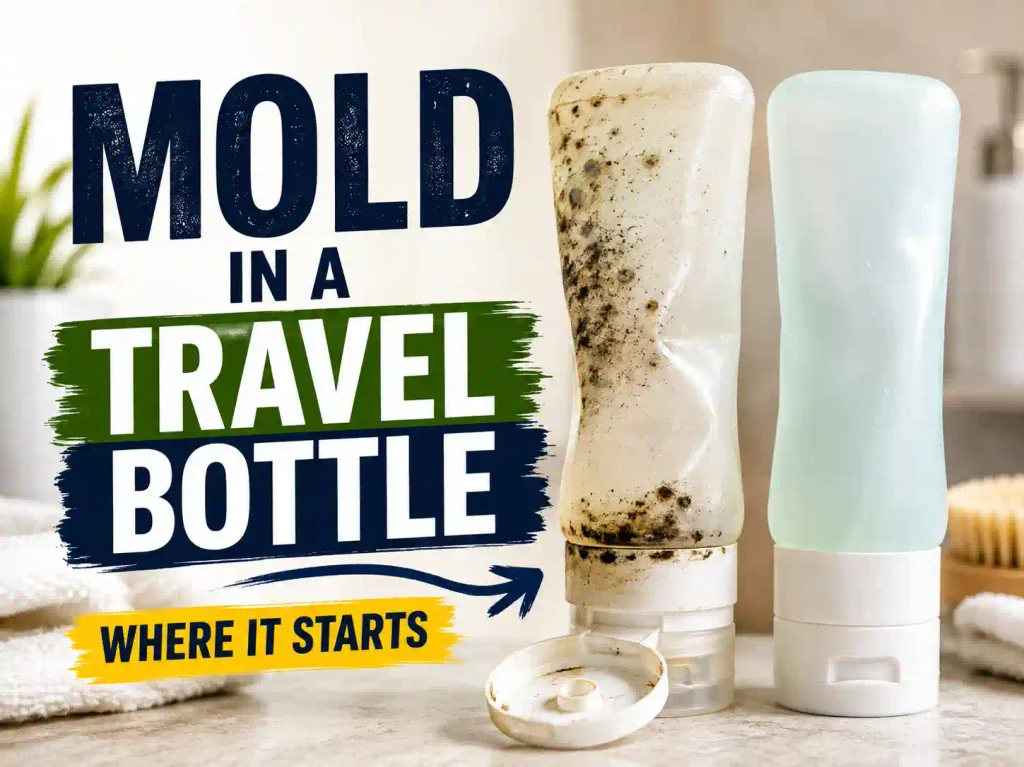 Mold in a Travel Bottle
