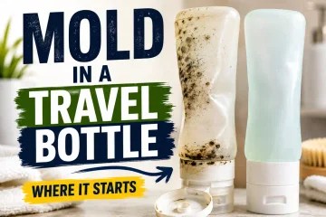 Mold in a Travel Bottle