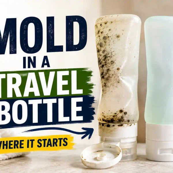Mold in a Travel Bottle