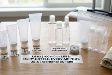 Travel Bottle Sizes