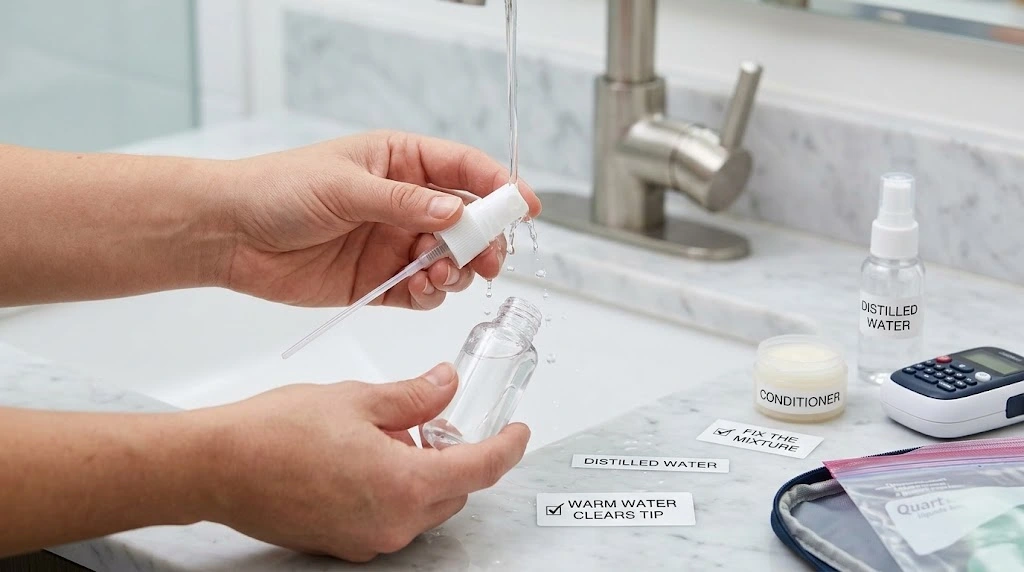 Travel Hair Mister Bottle