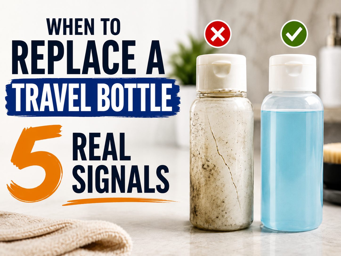 When to Replace a Travel Bottle