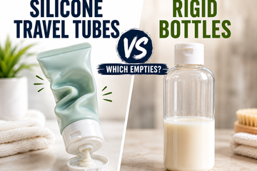 Silicone Travel Tubes vs Rigid Bottles