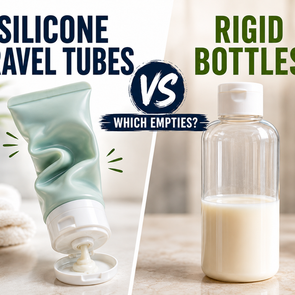 Silicone Travel Tubes vs Rigid Bottles