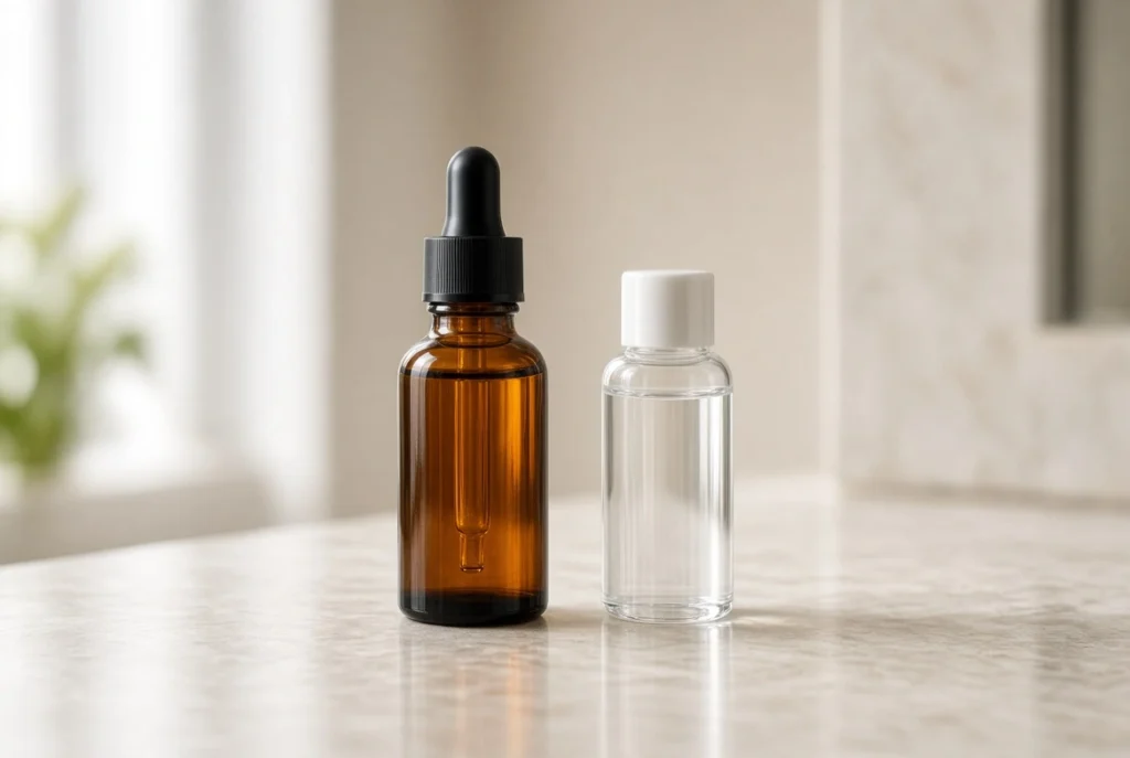 Droppers and Serum Bottles