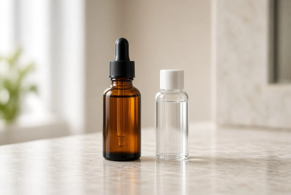 Droppers and Serum Bottles
