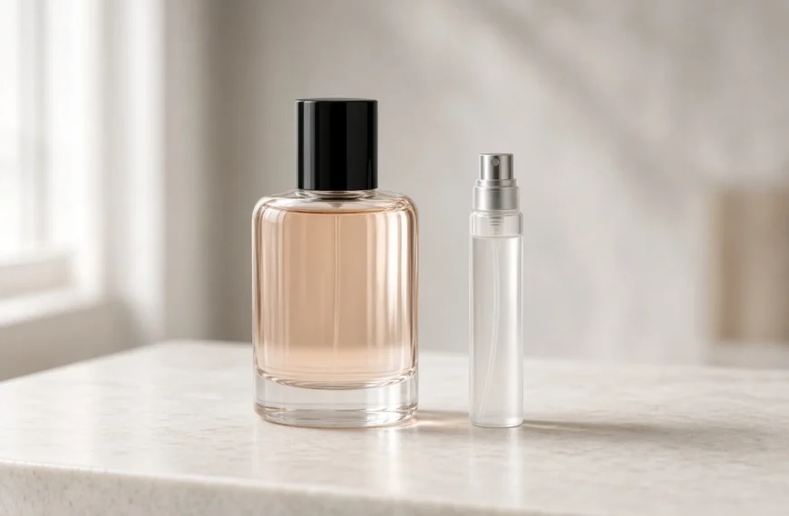 Decanting Fragrance for Travel: What Changes and What Does Not