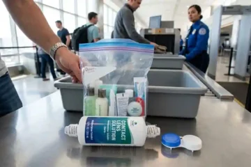 Travel Contact Lens Solution