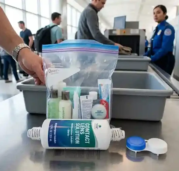 Travel Contact Lens Solution