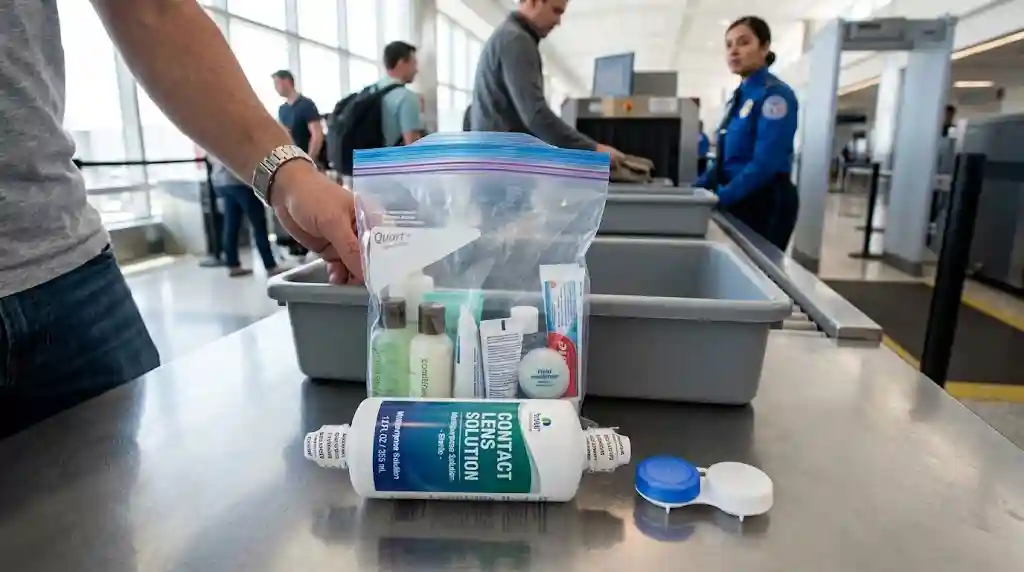 Travel Contact Lens Solution