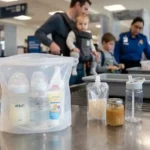 airport security kids travel liquids